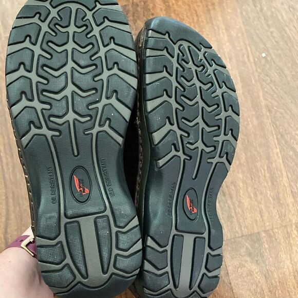 Red Wing Brown Leather Clogs Sz 8.5 - Picture 9 of 9